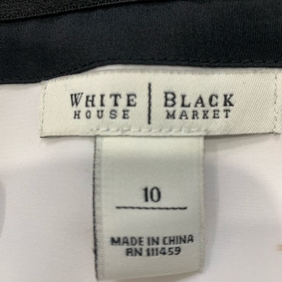 Strapless Black and Ivory Dress - Holiday - Picture 5 of 5